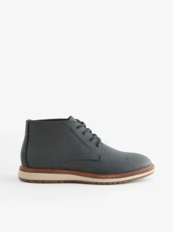 Navy Blue Sports Boots
