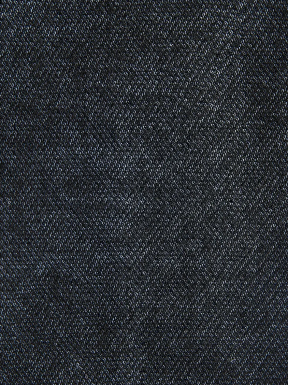 Navy Blue Texture Regular Fit Smart Brushed Cotton Trousers