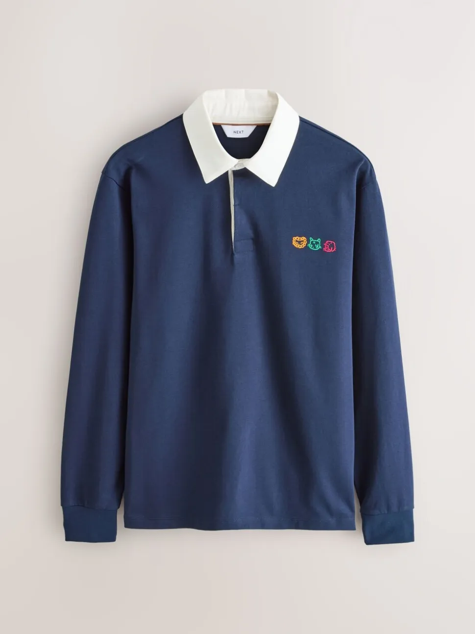 Navy Blue Tot Cat Licence Rugby Shirt