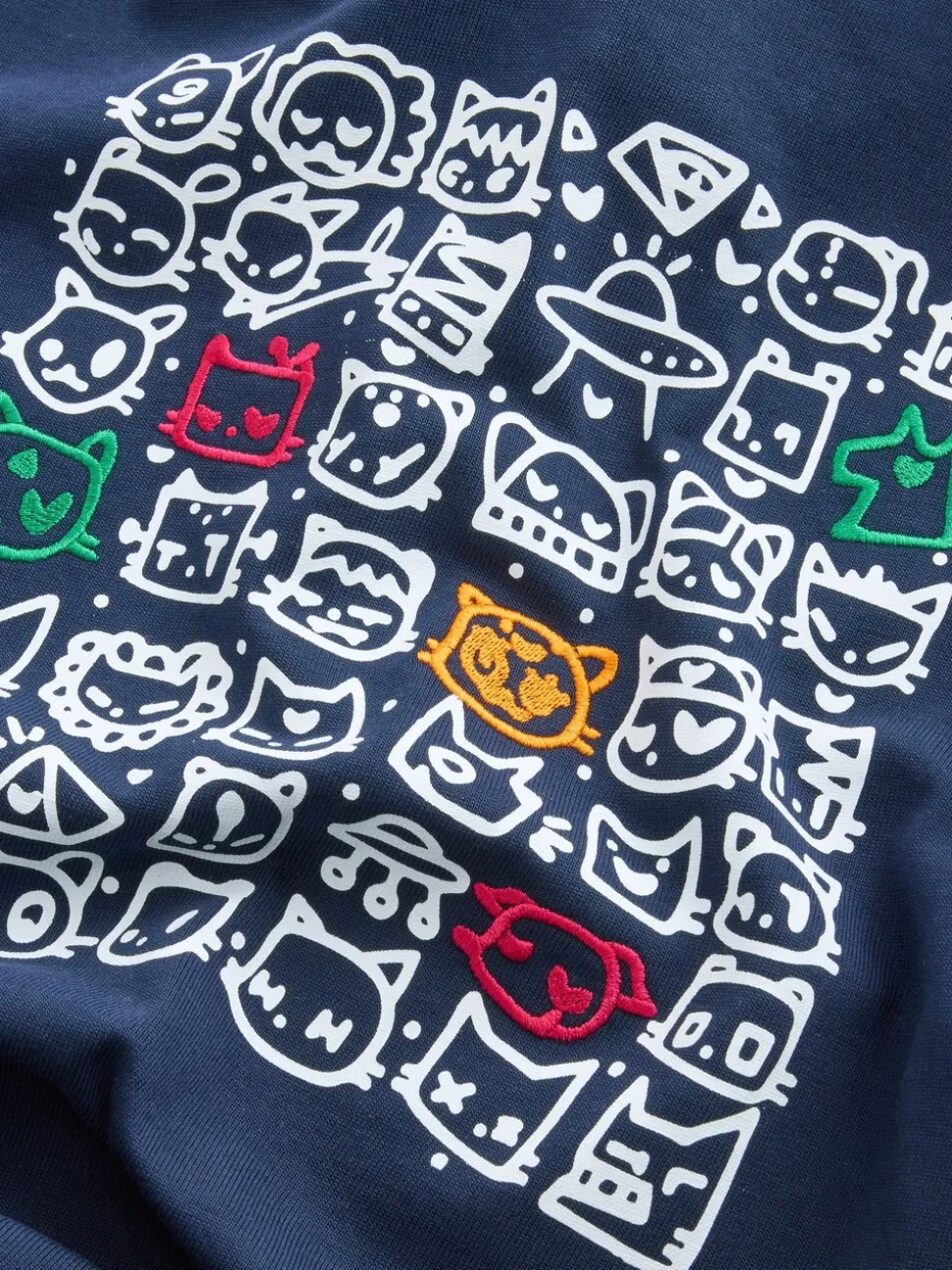 Navy Blue Tot Cat Licence Rugby Shirt