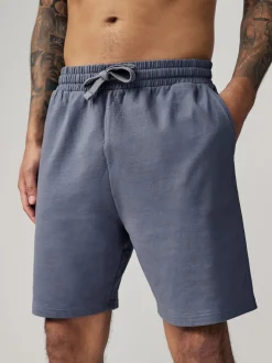Navy Blue/Blue Lightweight 100% Cotton Shorts 3 Pack