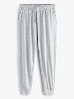 Navy Blue/Grey Cuffed Cuffed Pyjamas 2 Pack