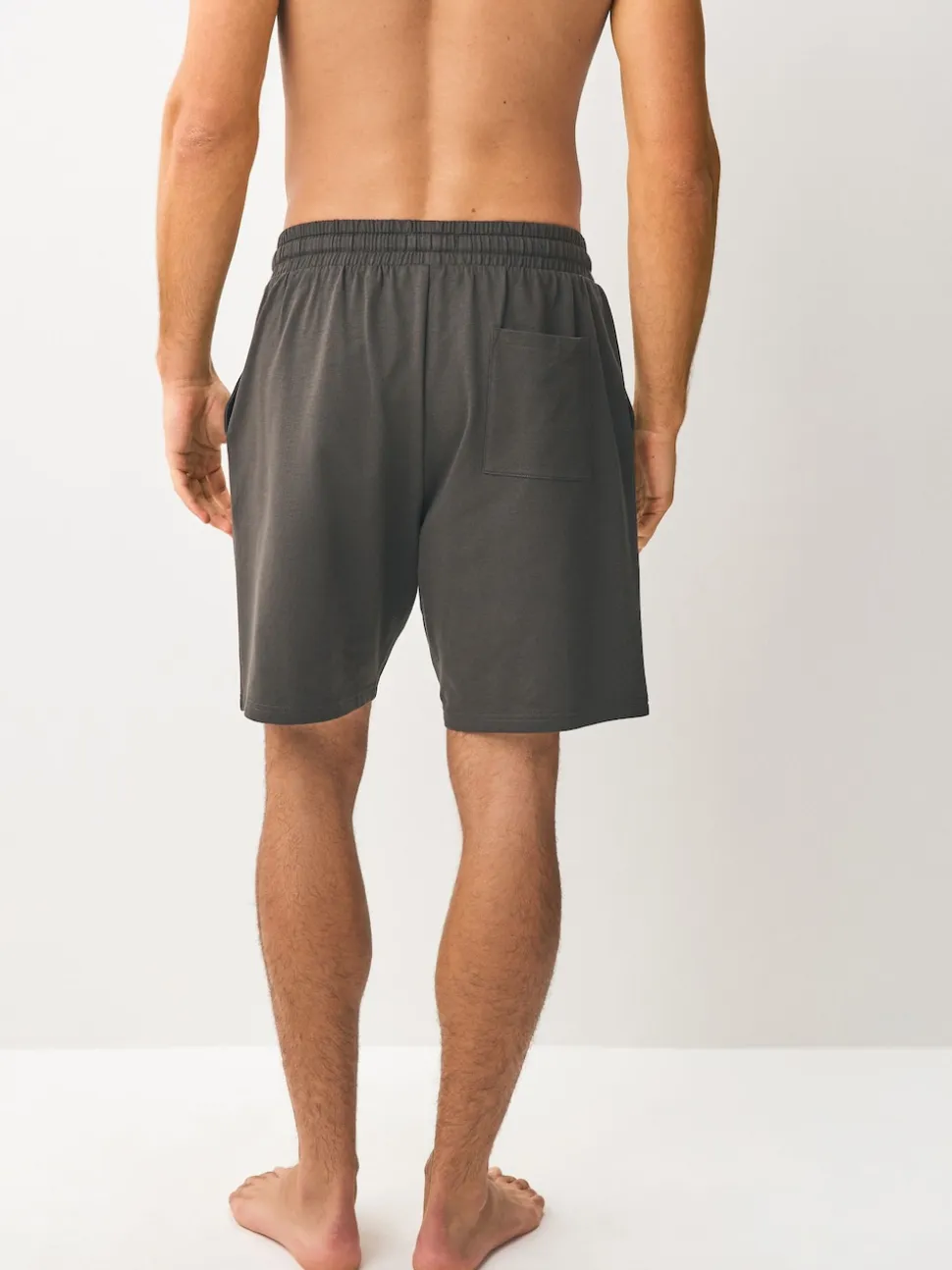 Navy Blue/Grey/Black Loopback Soft Touch Shorts 3 Pack