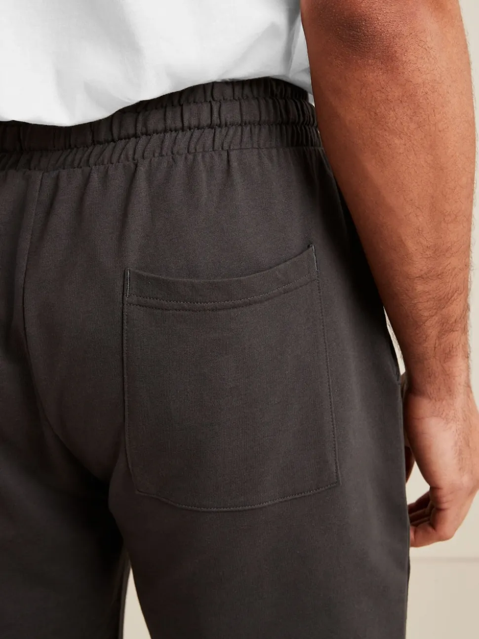 Navy Blue/Grey/Black Loopback Soft Touch Shorts 3 Pack