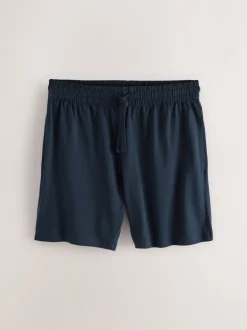 Navy Blue/Grey/Blue Jersey Pyjamas Shorts Set 3 Pack