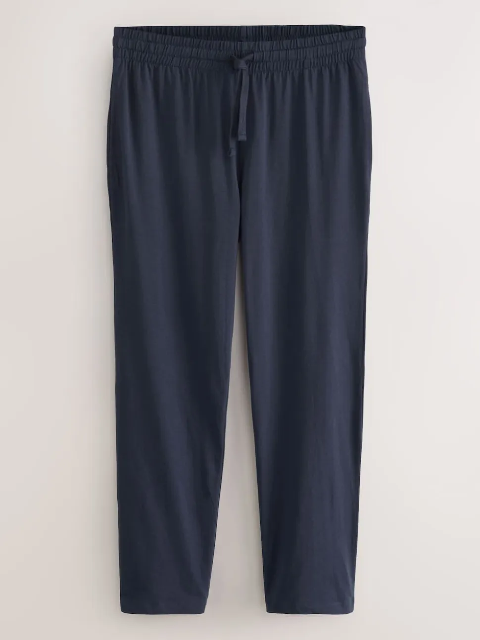 Navy Blue/Light Grey Open Hem Pyjama Bottoms Set 2 Pack