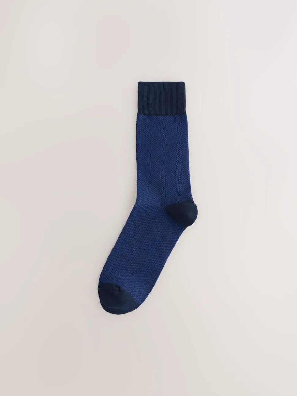 Navy Blues Pattern Smart Socks 5 Pack