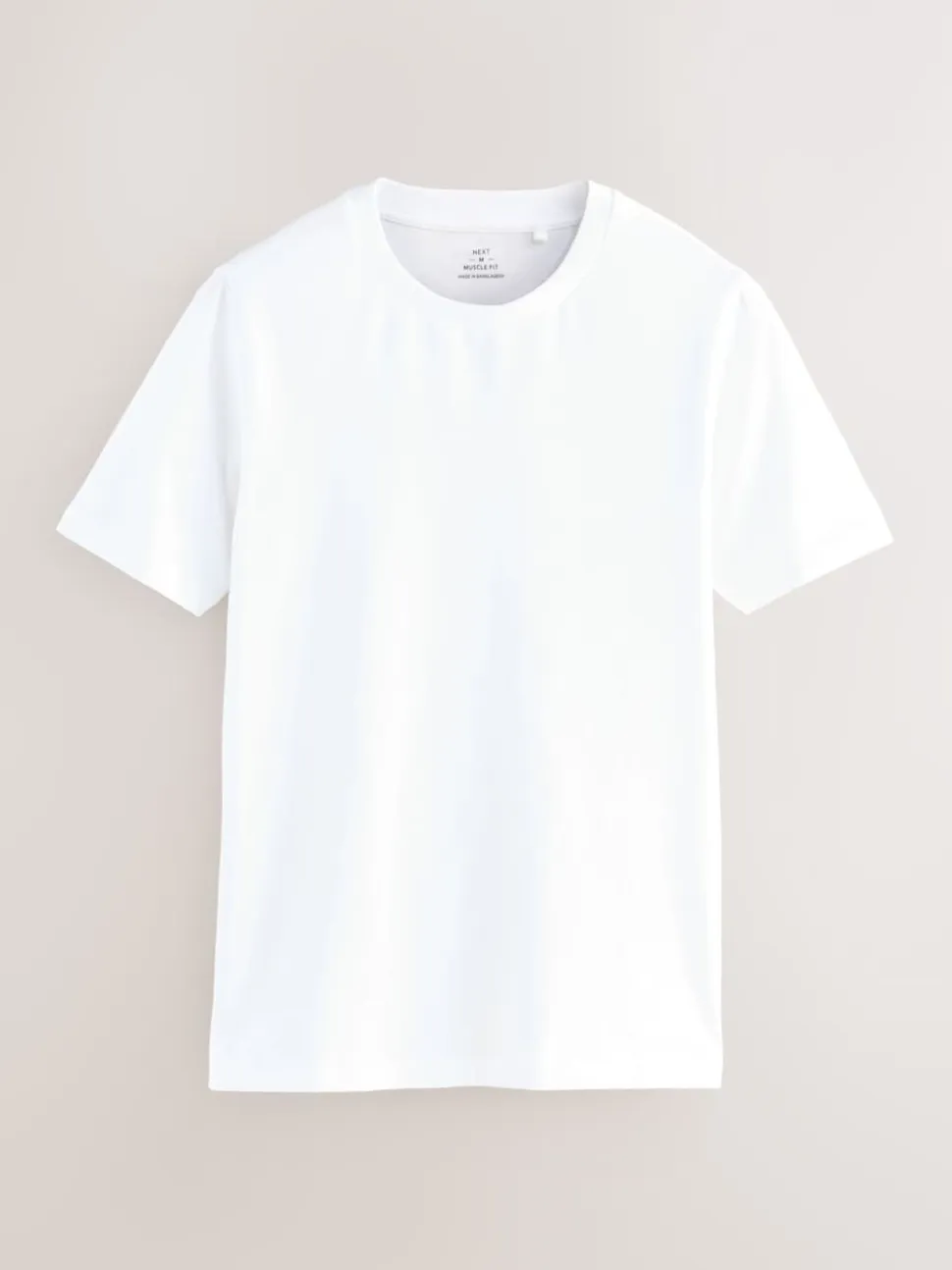 Navy Blue/White/Black Muscle Fit Essential T-Shirts 3 Pack