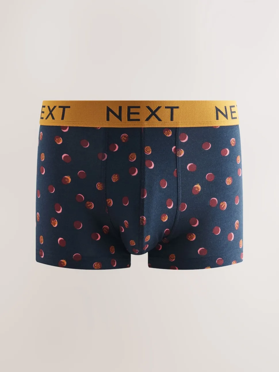 Navy/ Burgundy Red Spot Stripe 8 pack Hipster Boxers 5 Pack