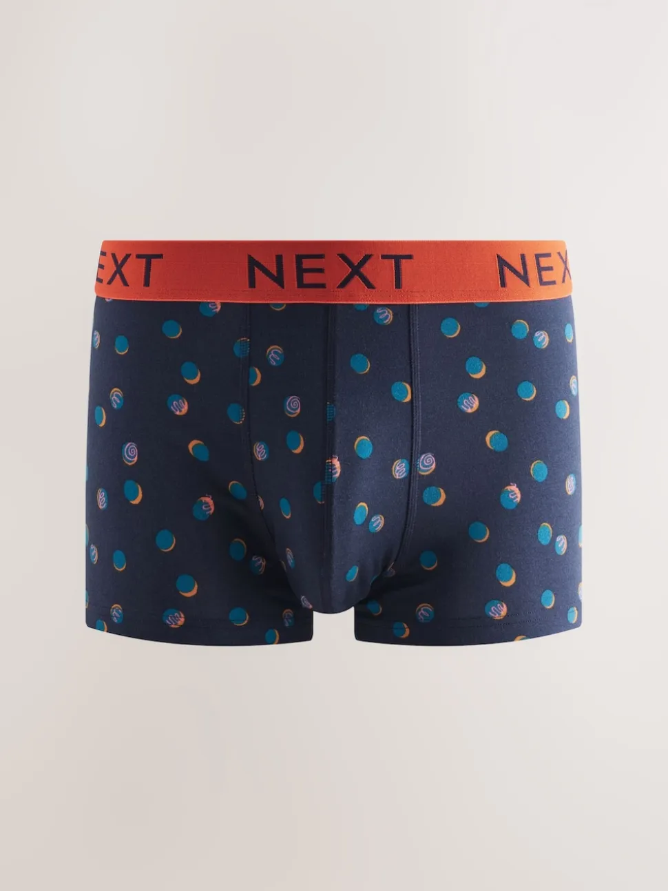 Navy/ Burgundy Red Spot Stripe 8 pack Hipster Boxers 5 Pack