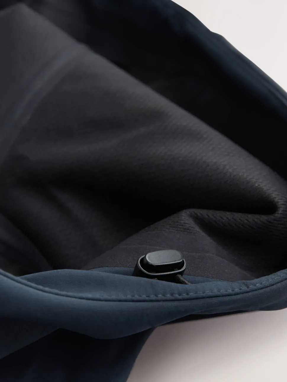 Navy Regular Fit Drytech Waterproof Hooded Coat with Taped Seams