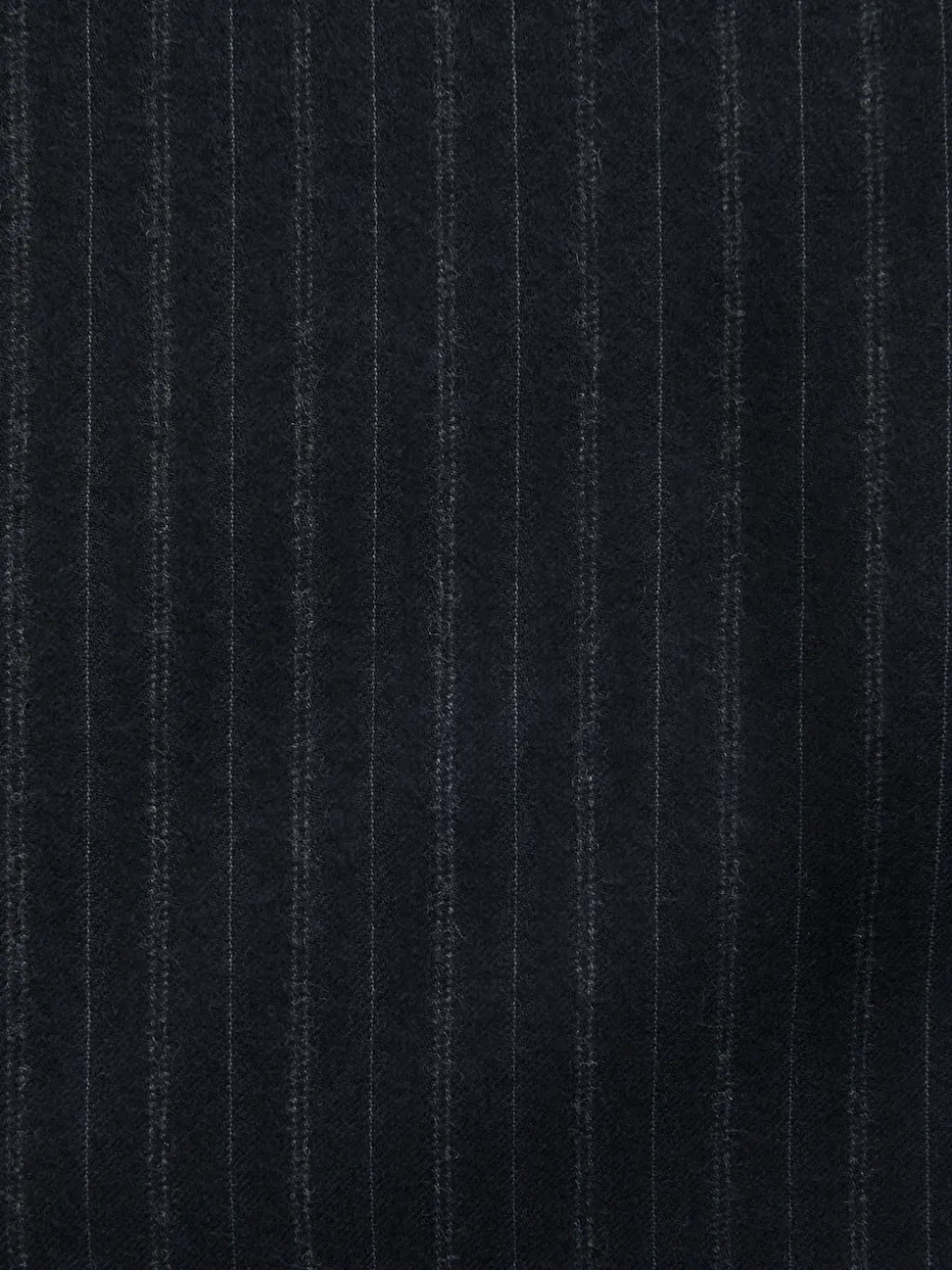 Navy Signature Stripe Empire Mills British 100% Wool Suit Jacket