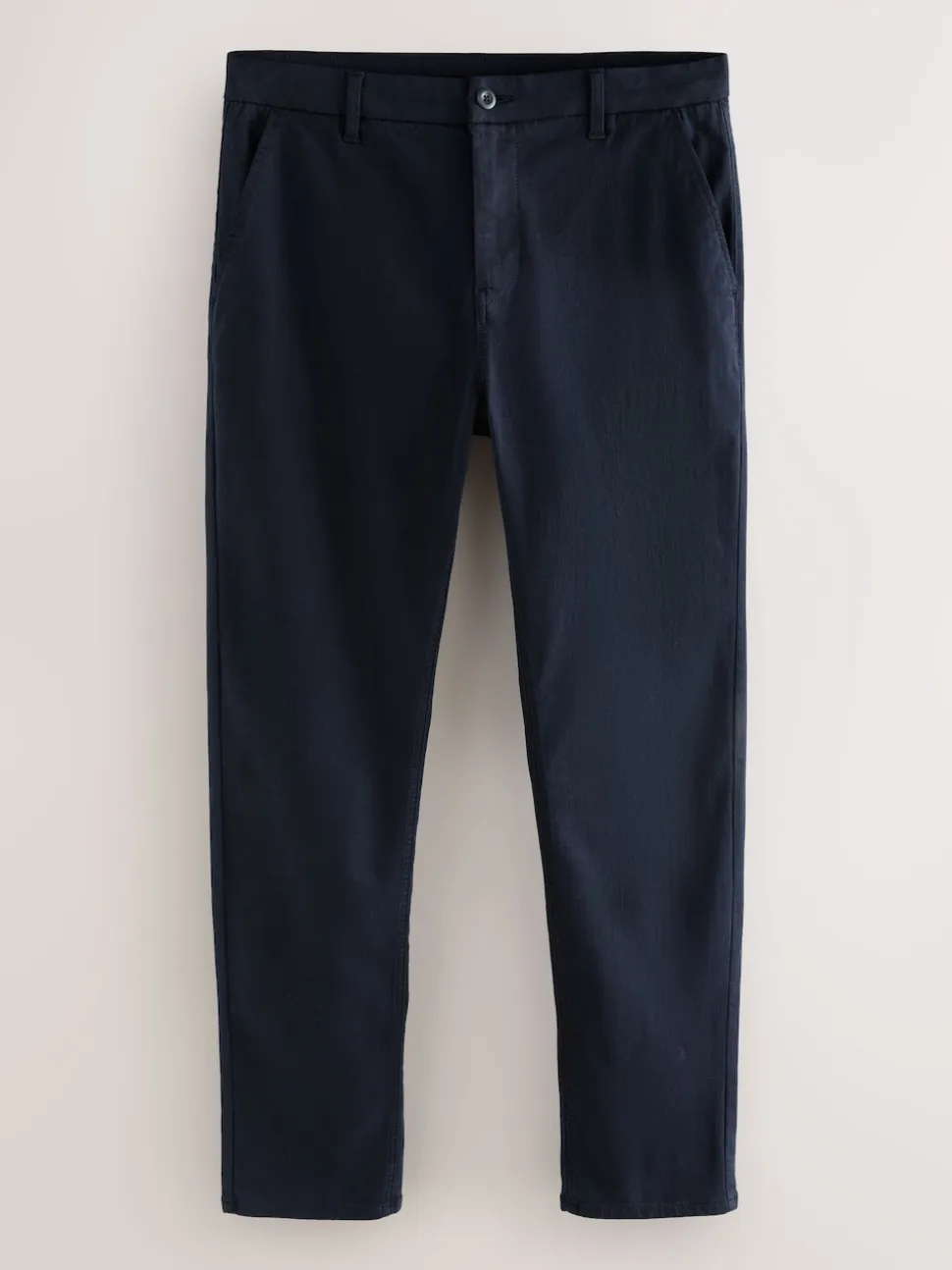 Navy Slim Fit Motionflex Chino Trousers