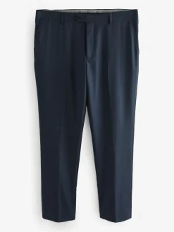 Navy Slim Fit Signature Cerutti 100% Italian Wool Suit Trousers