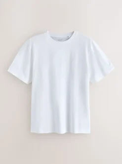 Navy/Black/White/Grey Regular Fit T-Shirts 4 Pack