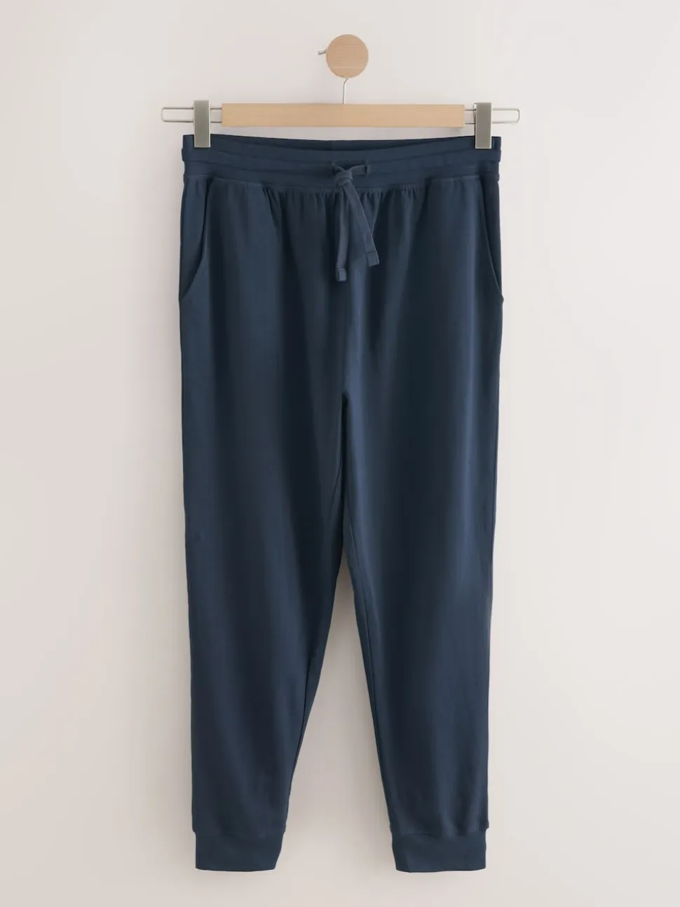 NavyBlue Cuffed Loopback Soft Touch Cuffed Joggers