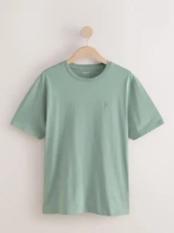 Navy/Blue/Pink/Green Regular Fit T-Shirts 4 Pack