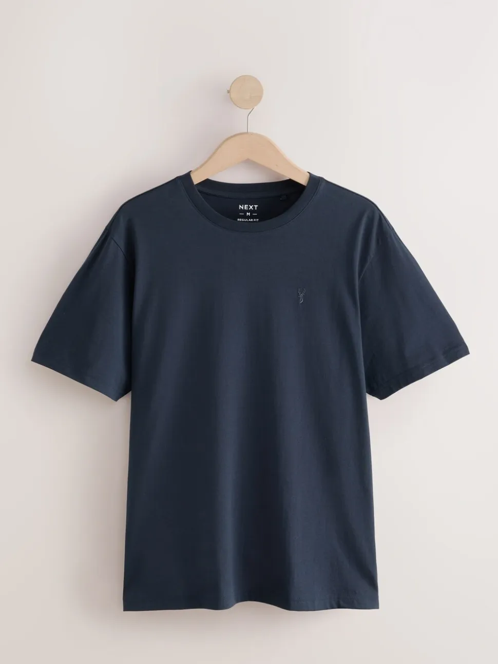 Navy/Blue/Pink/Green Regular Fit T-Shirts 4 Pack