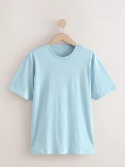 Navy/Blue/Pink/Green Regular Fit T-Shirts 4 Pack
