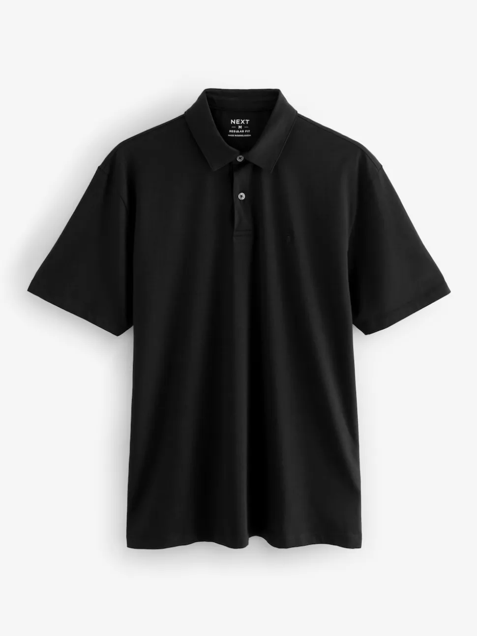Navy/Brown/Grey/White/Sage Green Regular Fit Short Sleeve Jersey Polo Shirts 5 Pack