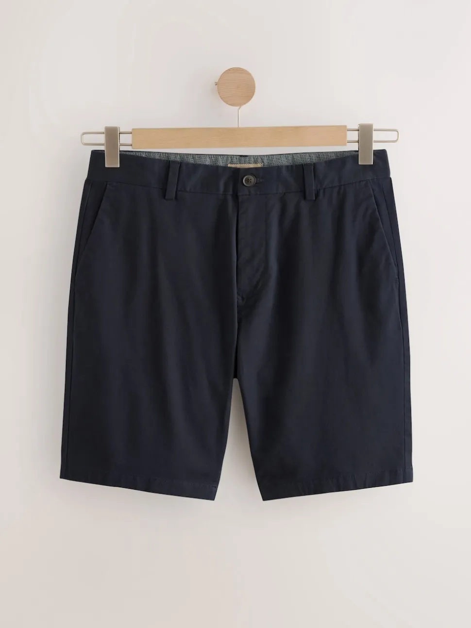 Navy/Charcoal Slim Fit Stretch Chino Shorts 2 Pack