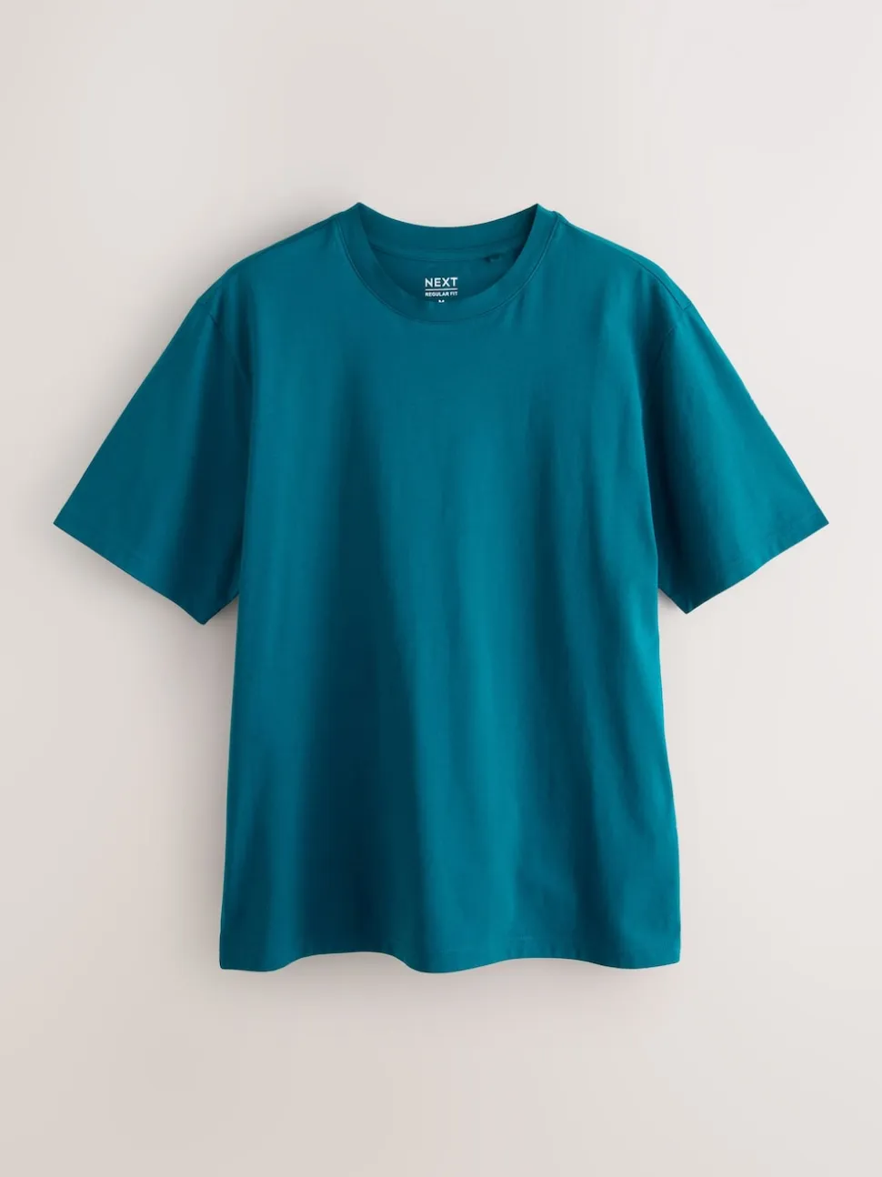 Navy/Green/Burgundy Red/Yellow/Slate/Blue Regular Fit Essential Cotton T-Shirts 6 Pack