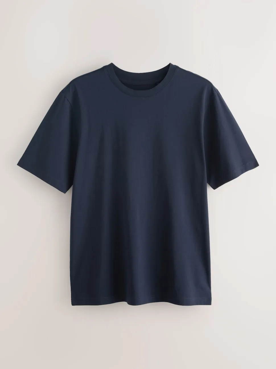 Navy/Green/Burgundy Red/Yellow/Slate/Blue Regular Fit Essential Cotton T-Shirts 6 Pack