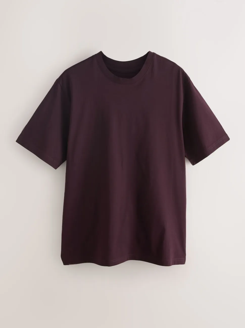 Navy/Green/Burgundy Red/Yellow/Slate/Blue Regular Fit Essential Cotton T-Shirts 6 Pack