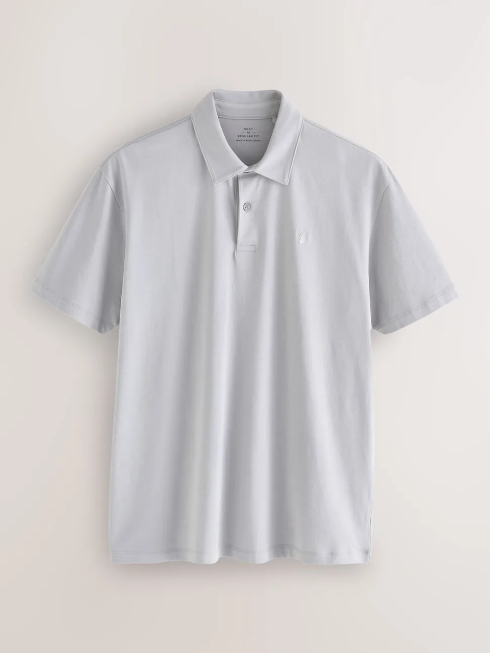 Navy/Grey/Pink Regular Fit Short Sleeve Jersey Polo Shirts 3 Pack
