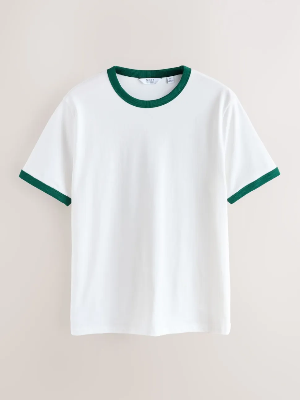 Navy/White/Neutral Stone 3 Pack Slim Fit Ringer T-Shirt