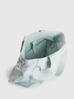 Nere Green Bondi Nylon Large Tote Bag