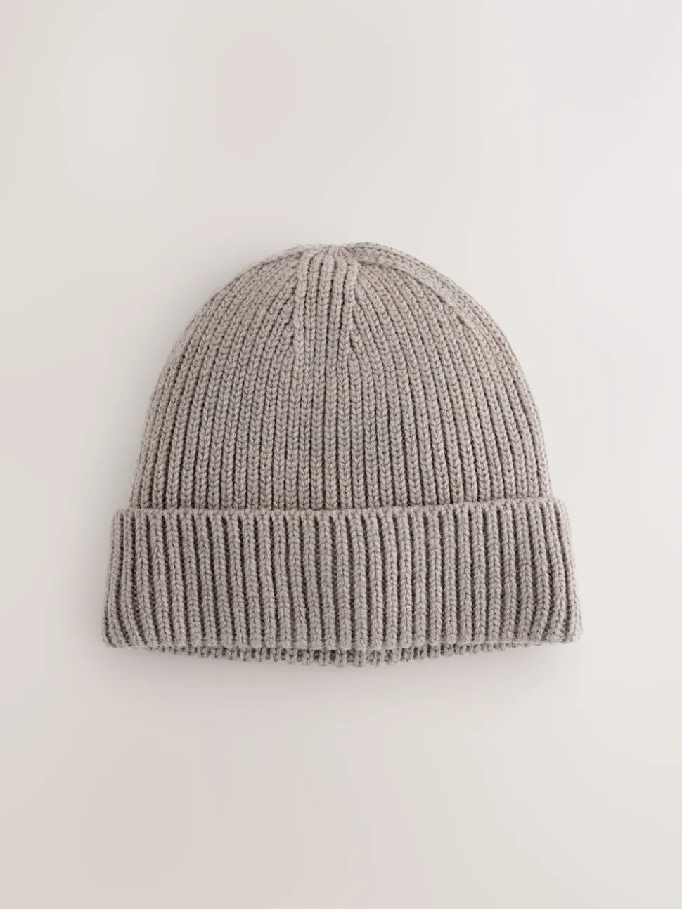 Neutral Brown Beanie Hat