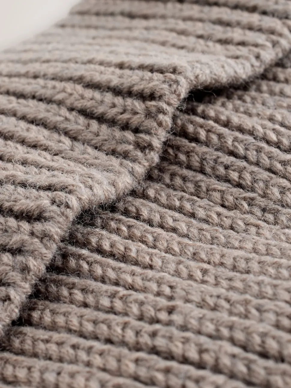 Neutral Brown Beanie Hat
