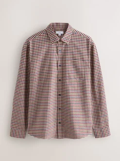 Neutral Check Soft Touch Long Sleeve Shirt