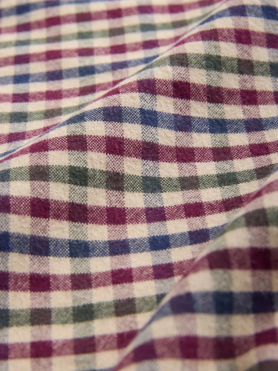 Neutral Check Soft Touch Long Sleeve Shirt