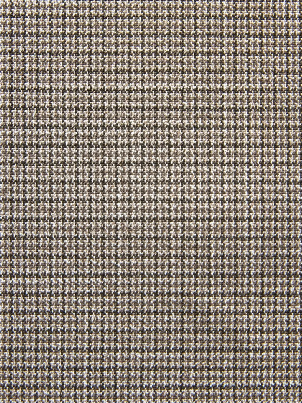 Neutral Contrast Fabric Detail Suit Waistcoat
