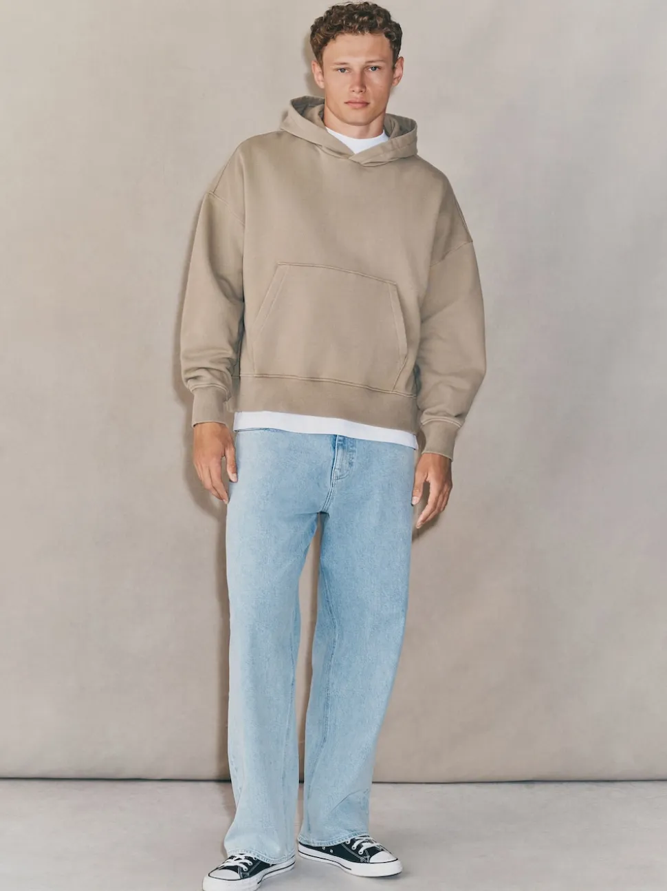Neutral EDIT Boxy Fit Heavyweight Hoodie