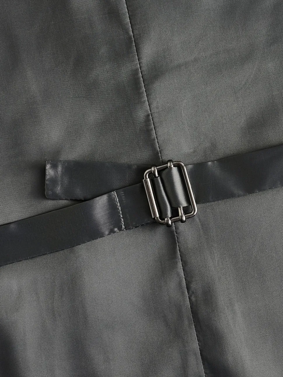 Neutral Flannel Suit Waistcoat