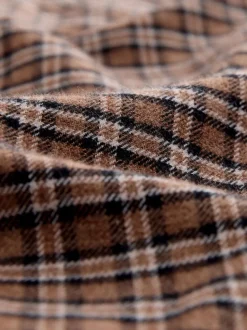 Neutral Long Sleeve Check Shirt