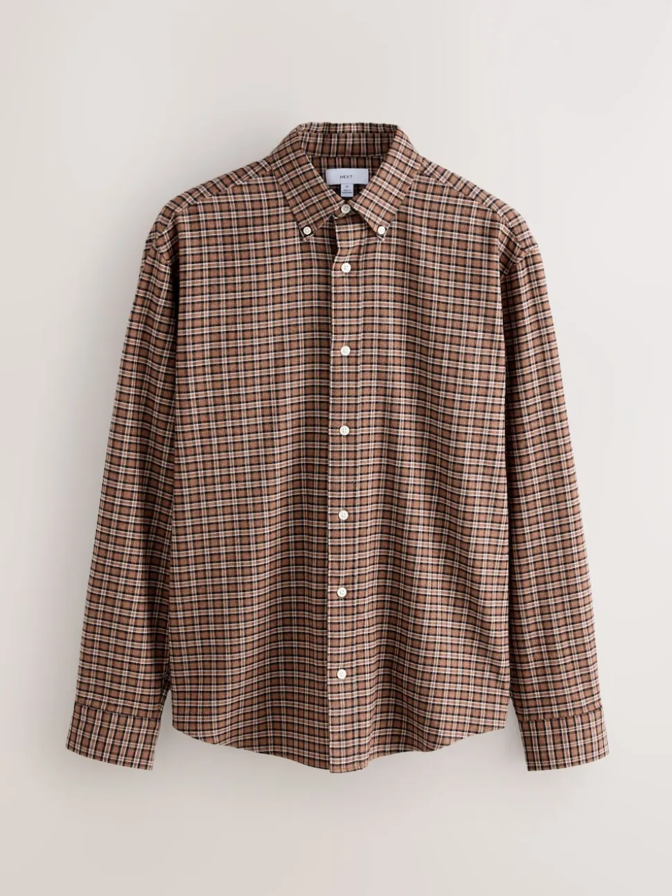 Neutral Long Sleeve Check Shirt