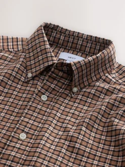Neutral Long Sleeve Check Shirt
