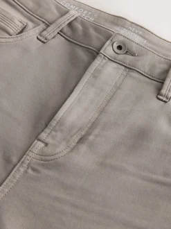 Neutral Regular Tapered Fit Comfort Stretch Jeans