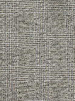 Neutral Slim Fit Check Suit Waistcoat