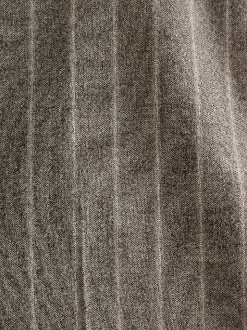 Neutral Slim Fit Striped Suit Trousers