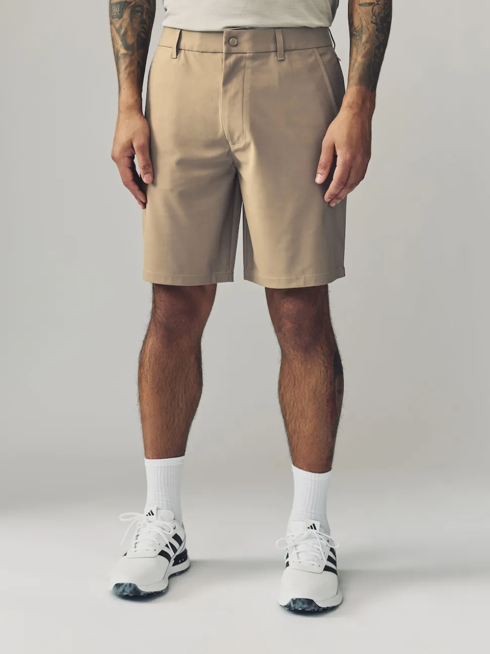 Neutral Stone Active Golf Shorts