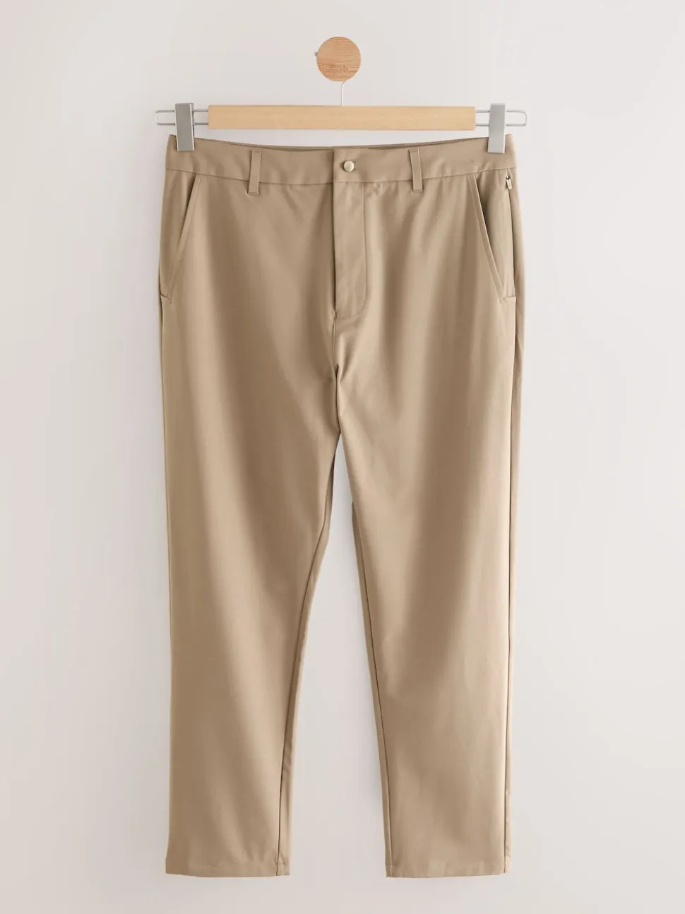 Neutral Stone Active Golf Chino Trousers