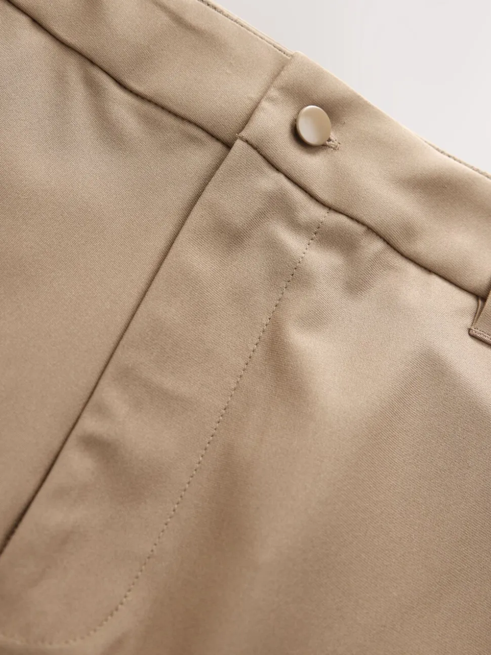 Neutral Stone Active Golf Chino Trousers