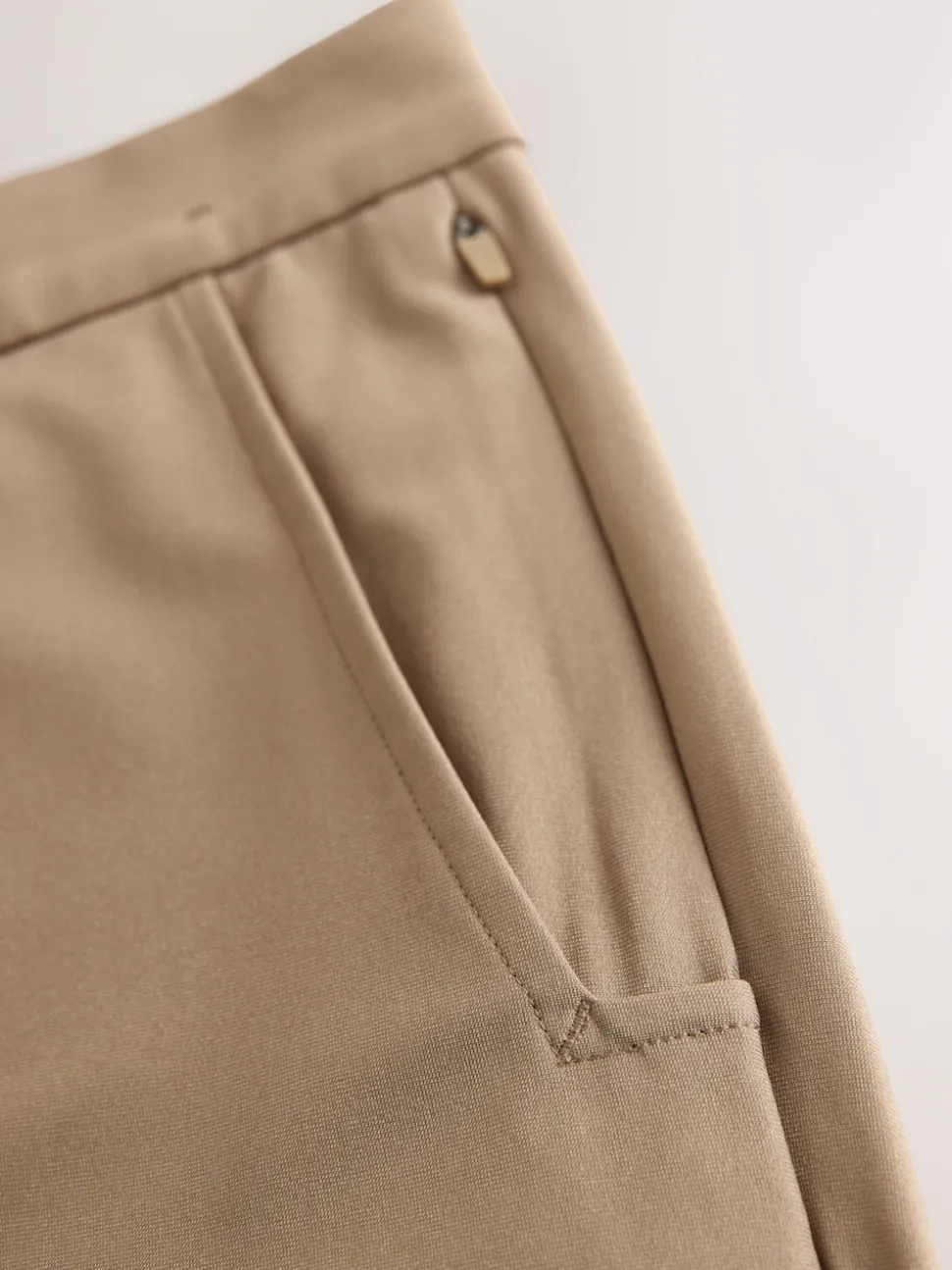Neutral Stone Active Golf Chino Trousers