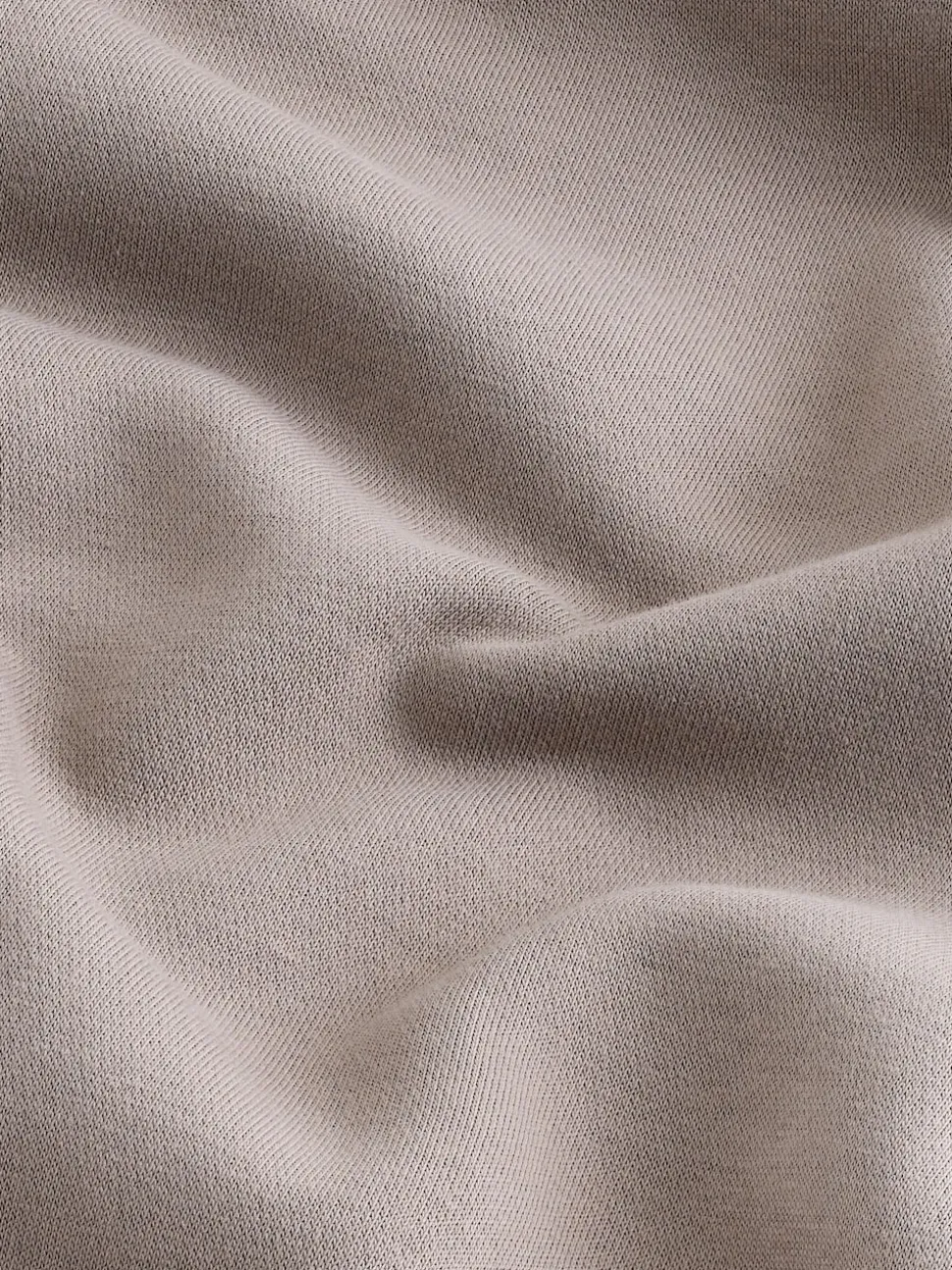 Neutral Stone Regular Fit Heavyweight Cotton Rich Jersey Hoodie