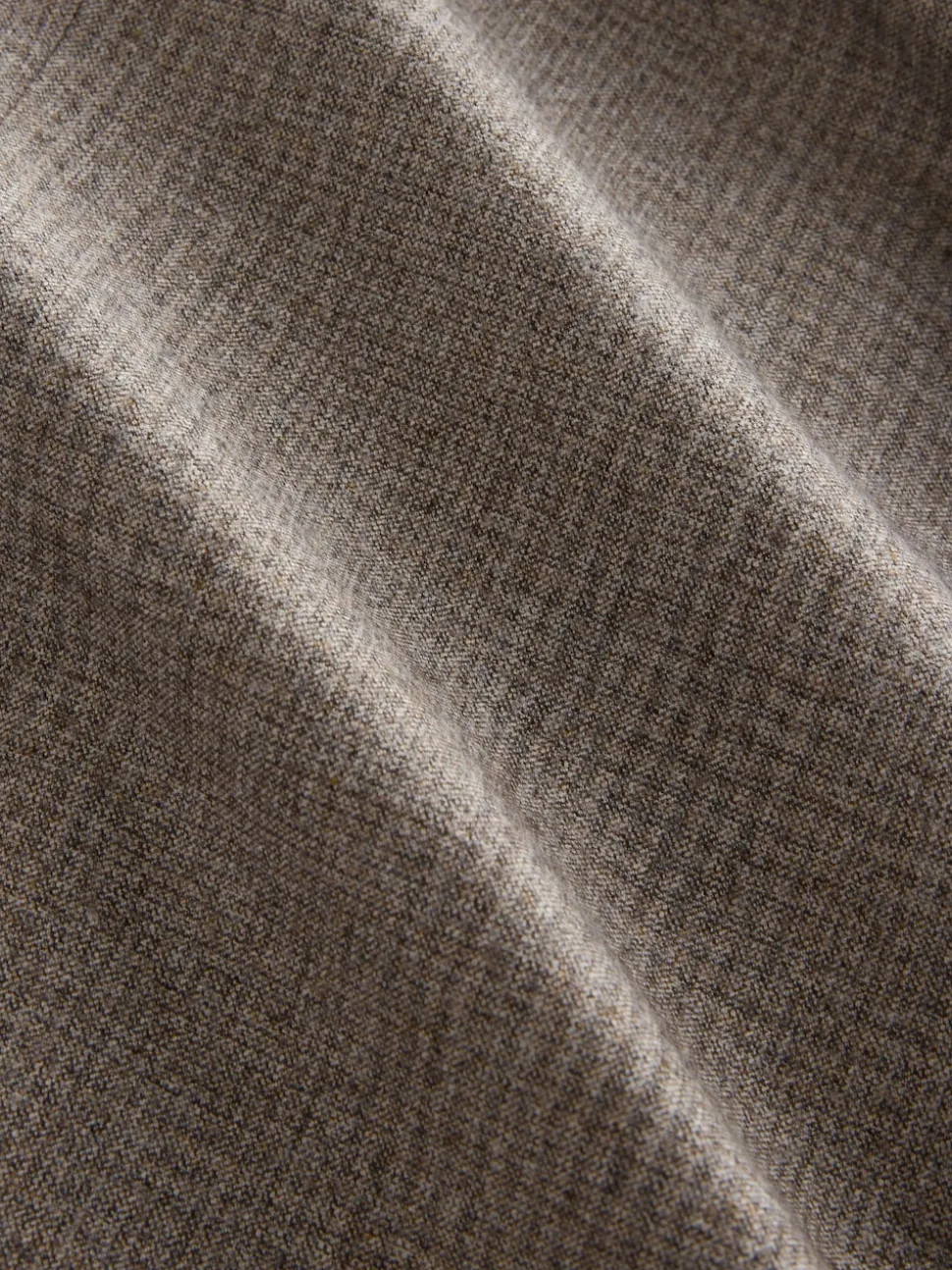 Neutral Tailored Fit Signature Marzotto 100% Italian Wool Check Suit Jacket